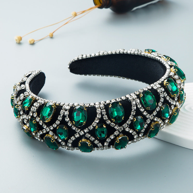 Wholesale Wide Brimmed Sponge Velvet Headband